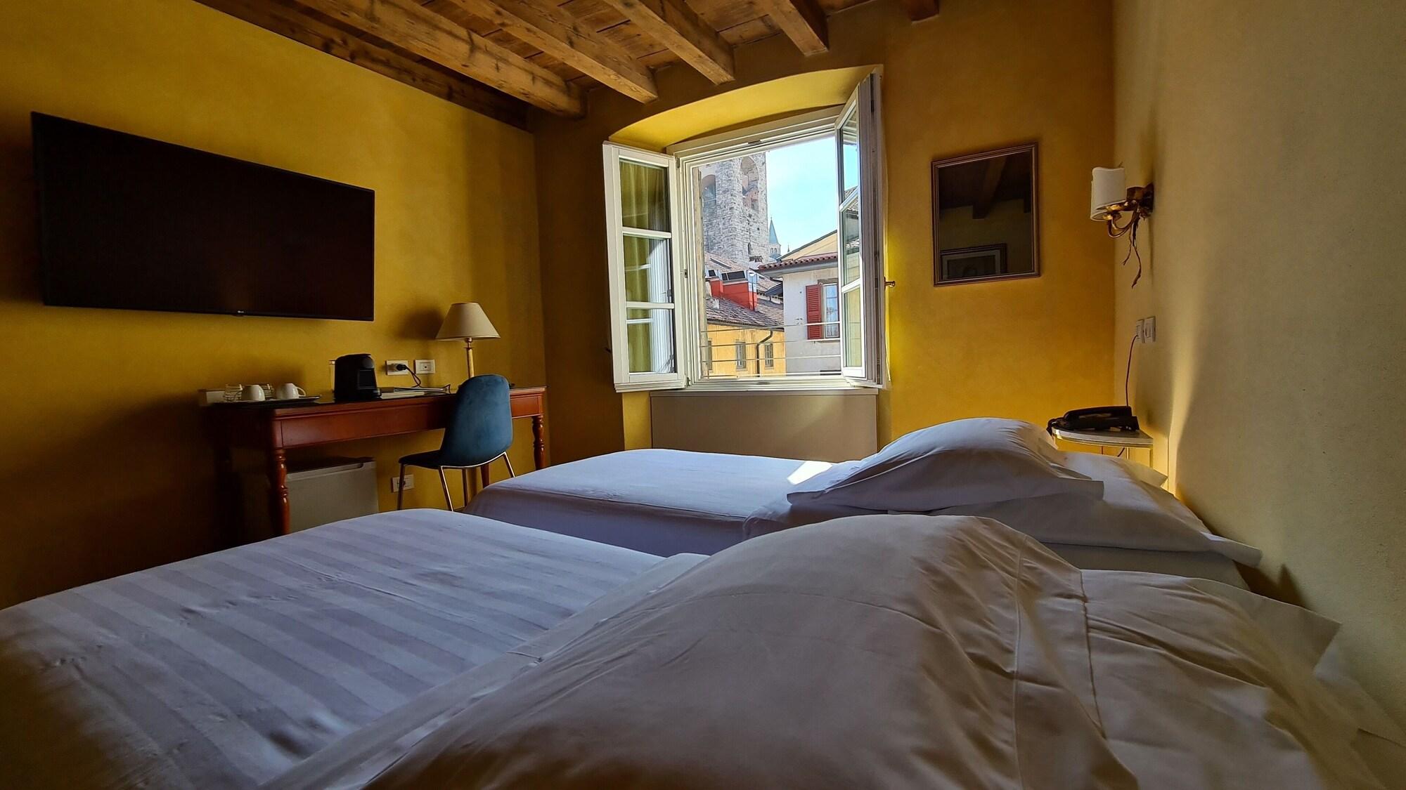 Hotel Piazza Vecchia Bergamo Zewnętrze zdjęcie
